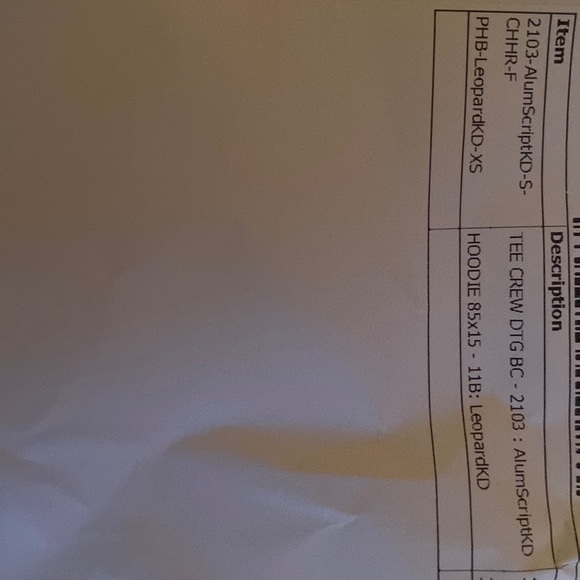 NWT Kappa Delta Leopard Print Hoodie - Picture 7 of 8